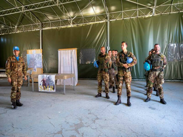 I Caschi Blu Unifil testano le procedure di emergenza Libano
