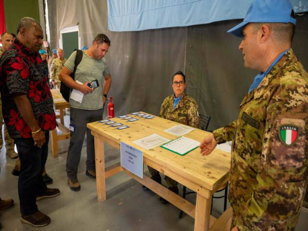 I Caschi Blu Unifil testano le procedure di emergenza Libano