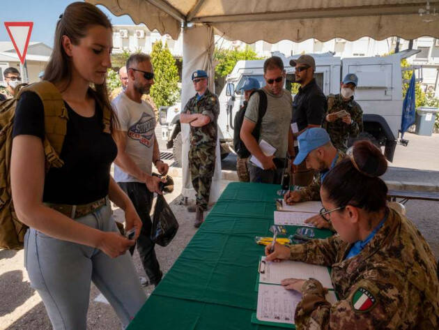 I Caschi Blu Unifil testano le procedure di emergenza Libano