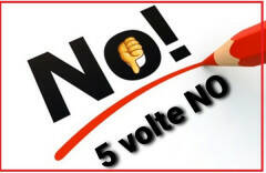 Al Referendum  del 12 Giugno 2022 Voterò 5 volte NO |Paola Tacchini (Cremona)