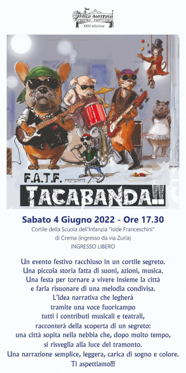 FESTA DI PIAZZA FATF - sabato 4 giugno