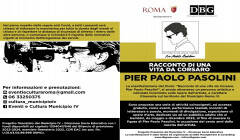 Aforismi, massime e pensieri per scoprire e ricordare Pier Paolo Pasolini con Angela Iantosca a Roma