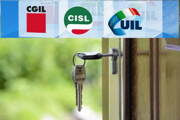 Casa: Incontro  CGIL, CISL, UIL, Sunia, Sicet, Uniat, U.I. con MIMS 1 giugno '22