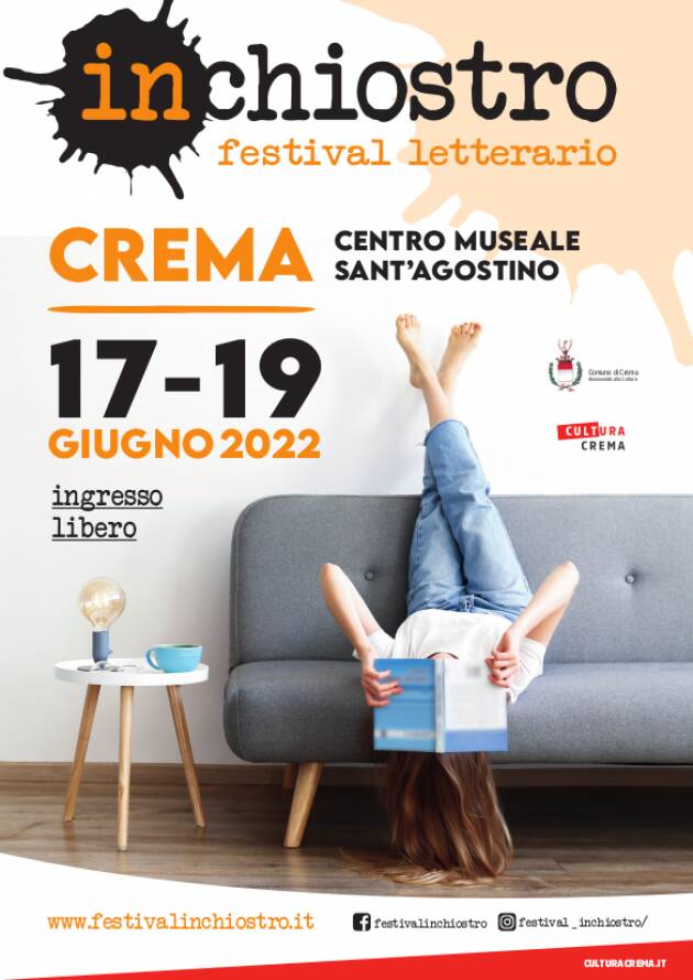 Al via la quarta edizione del Festival Inchiostro Crema 17 – 18 – 19 giugno 22 