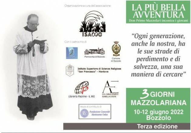 Bozzolo Terza edizione della 3 Giorni Mazzolariana 2022