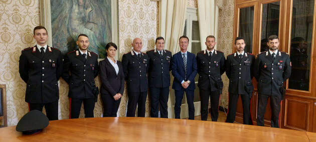 Incontro del Prefetto di cremona con i carabinieri