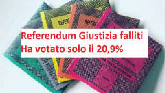 Referendum Giustizia falliti.Hanno vinto i SI Un ceffone a Salvini ed a altri | GCStorti