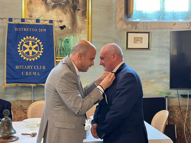 L’Avv. Ugo Nichetti nuovo socio del Rotary Club Crema…