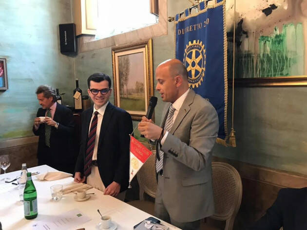 Francesco Scaramuzza relatore al Rotary Club Crema: “Ryla: una scuola di vita”…