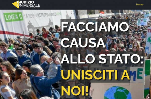 Cremona presidio/flash a sostegno  della denuncia 'Giudizio Universale' il 21 giugno