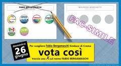 Crema Appello al voto di Fabio Bergamaschi Per ballottaggio 26 giugno ‘22 (video)