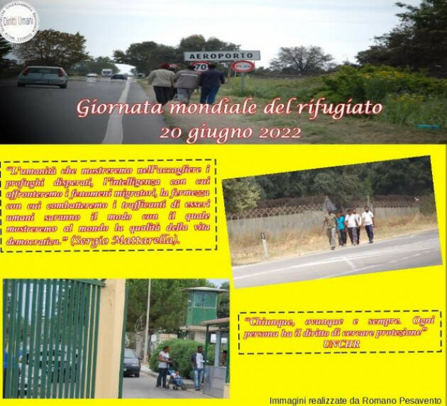 CNDDU 20 giugno 2022  Giornata Mondiale del Rifugiato