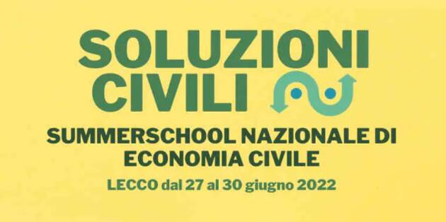 A Lecco la Summerschool nazionale di Economia Civile