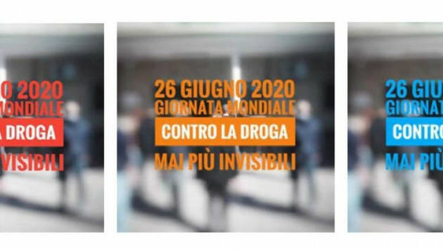 CNDDU Giornata internazionale contro consumo e traffico droga  26 giugno 2022