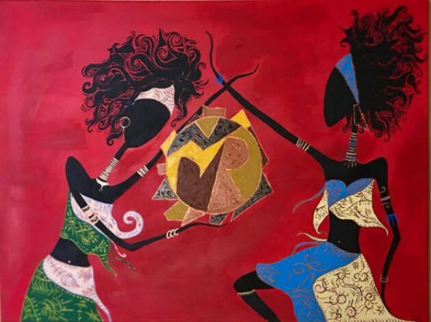 Cremona LA MUSA DEL SUD: ANTONELLA LEONE A PALAZZO DUEMIGLIA CELEBRA L'AFRICA