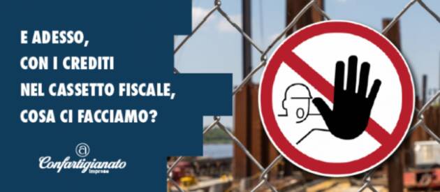 BONUS EDILIZIA – Le proposte di Confartigianato per sbloccare i crediti