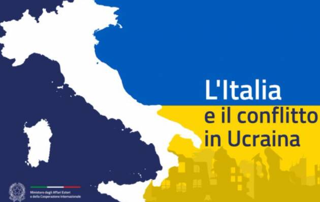 Maeci: l'impegno dell'Italia per l'Ucraina dal 24 febbraio a oggi