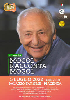 Piacenza: Martedì 5 luglio a “Estate Farnese” andrà in scena ''Mogol racconta Mogol''