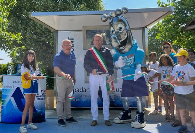 Padania Acque S.p.A.: Inaugurata Fonte Cingia, la casa dell’acqua 