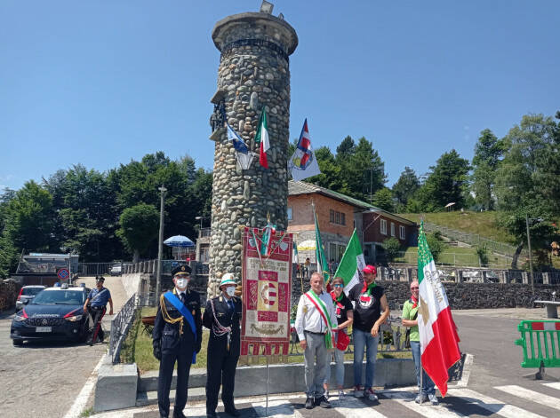 Anpi Cremona presente alla celebrazione eccidio partigiani al Colle del Lys del 1944