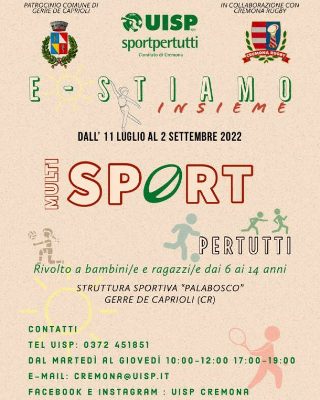 Uisp Centro E-Stiamo Insieme a Gerre de Caprioli