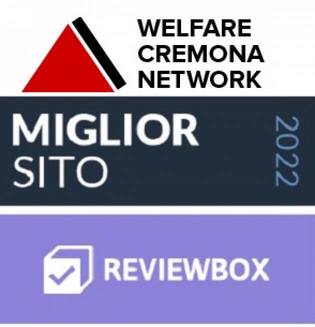 WelfareCremonaNetwork miglior sito 2022 con punteggio 38/40 |Team  REVIEWBOX