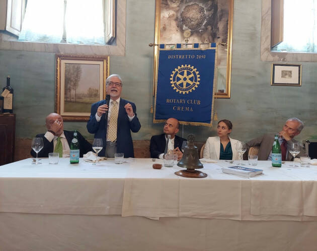 Al Rotary Club Crema, Alvise Borghi racconta ''il Format televisivo''…