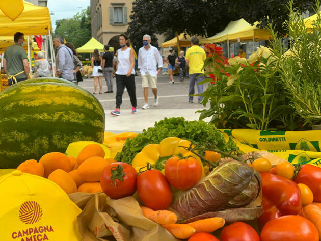 La spesa di luglio al Mercato di Campagna Amica a Cremona