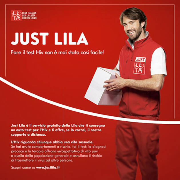 JUST LILA: fare il test HIV non è mai stato così facile!