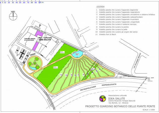 Brescia: PROGETTO GIARDINO BOTANICO DELLE ''PIANTE PONTE''