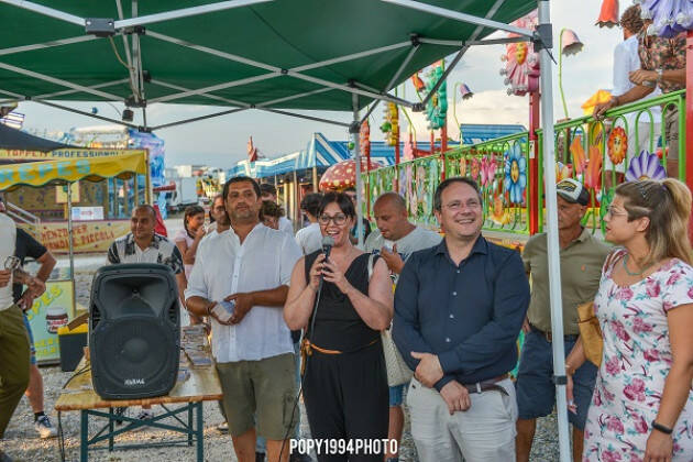 TAGLIO DEL NASTRO UFFICIALE PER IL LUNA PARK DI DESENZANO aperto fino al 28 agosto