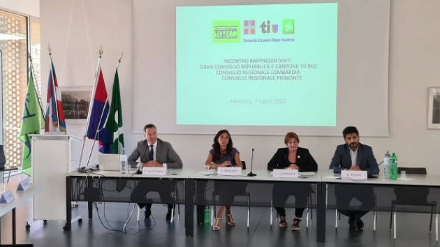 Emergenza Idrica: incontro Lombardia, Piemonte e Canton Ticino