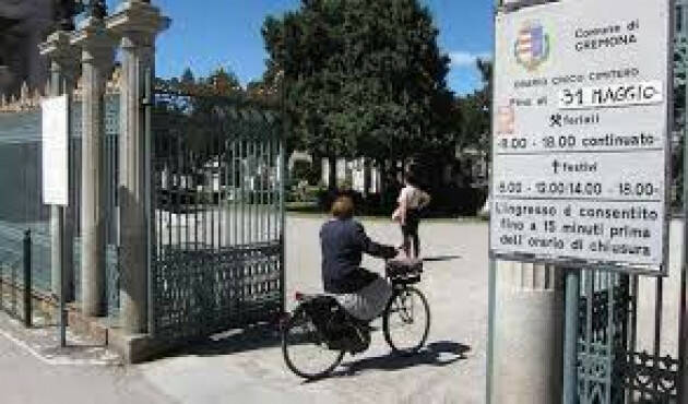 Cremona DALL'8 LUGLIO DI NUOVO ACCESSIBILE IL CIVICO CIMITERO