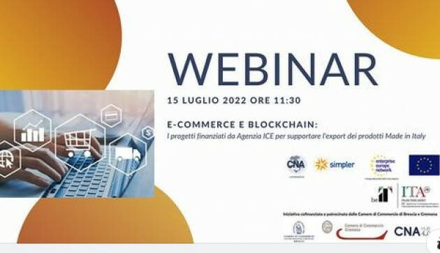 Il webinar gratuito di CNA in tema di e-commerce ed export.