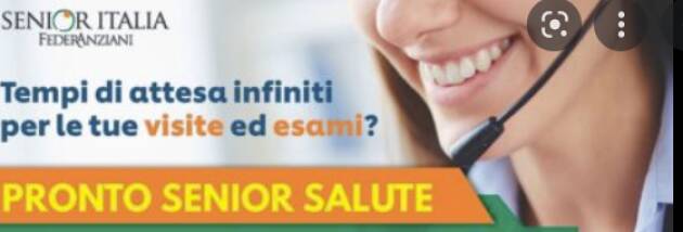 50.000 chiamate in 9 mesi a Pronto Senior Salute