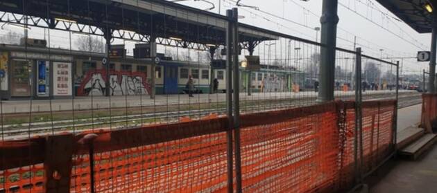 Lavori in corso alla stazione ferroviaria di Cremona