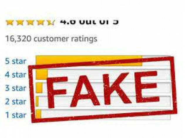 FALSE RECENSIONI AMAZON, AVVIATA AZIONE LEGALE.