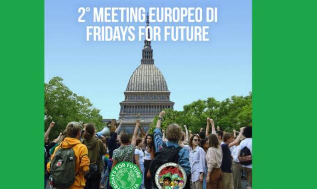 Al via a Torino il 2° Meeting Europeo di Fridays For Future