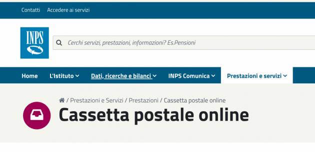 INPS- Truffe online: il dossier
