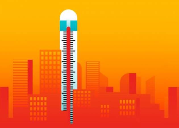In città le temperature sono fino a 15° C in più che nelle zone rurali vicine