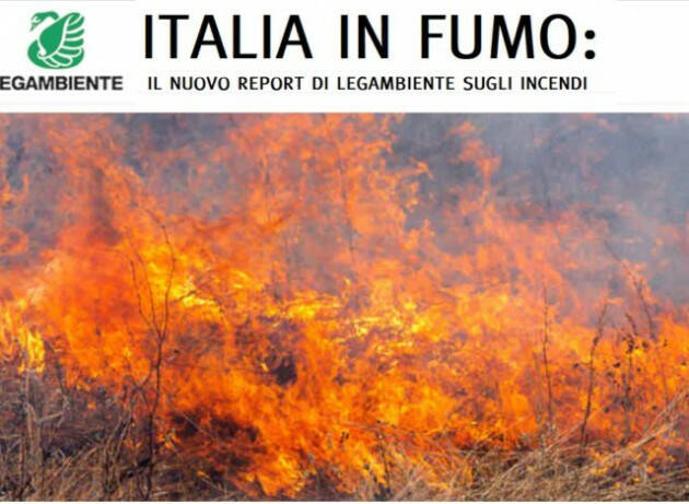 Italia in fumo: in 14 anni bruciati 723.924 ettari