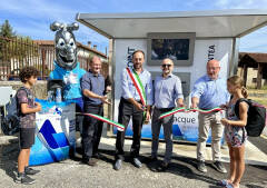 Pandino, Padania Acque : Inaugurata la casa dell’acqua Fonte Viscontea