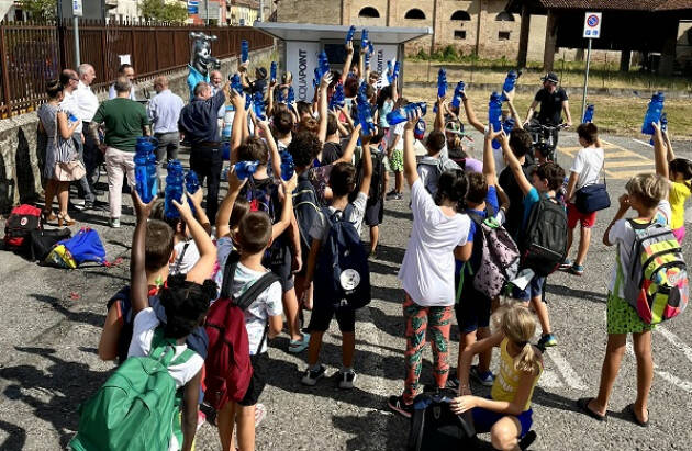 Pandino, Padania Acque : Inaugurata la casa dell’acqua Fonte Viscontea