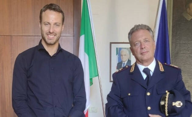 Crema Incontri che il sindaco Bergamaschi ha avuto con i vertici orze dell'Ordine