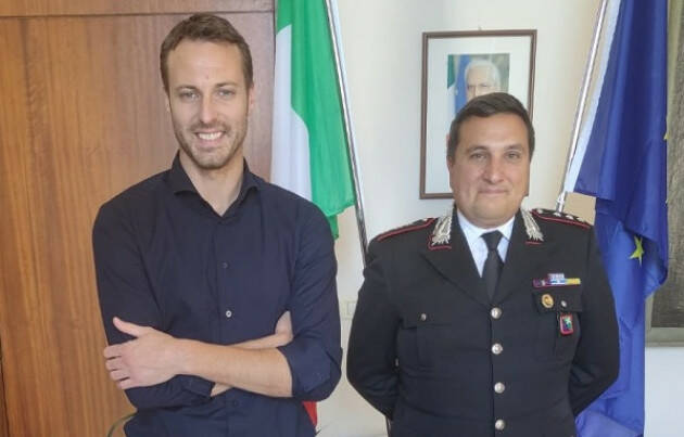Crema Incontri che il sindaco Bergamaschi ha avuto con i vertici orze dell'Ordine