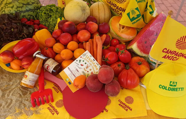 Agosto con Campagna Amica: una spesa ricca di vitamine e tanto gusto 