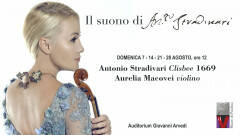 MDV Cremona Il suono di Stradivari  - 14 agosto '22  ore 12 con Aurelia Macovei 