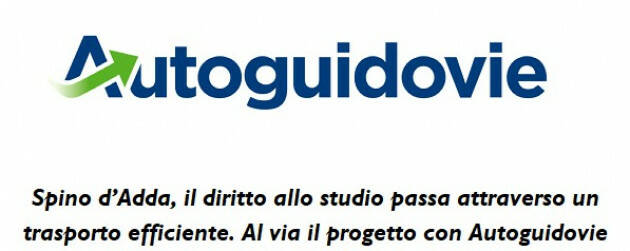 Spino d’Adda, il diritto allo studio passa attraverso un trasporto efficiente.