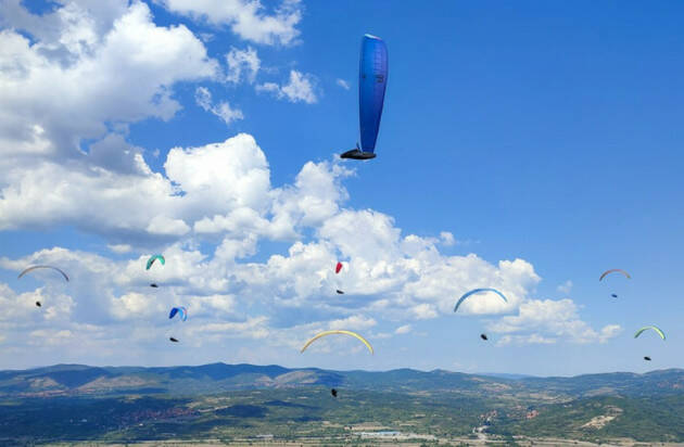 Bronzo per l'Italia agli europei di parapendio