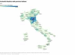 Quasi 2,5 mln di persone in Italia vivono in aree a rischio elevato di alluvione